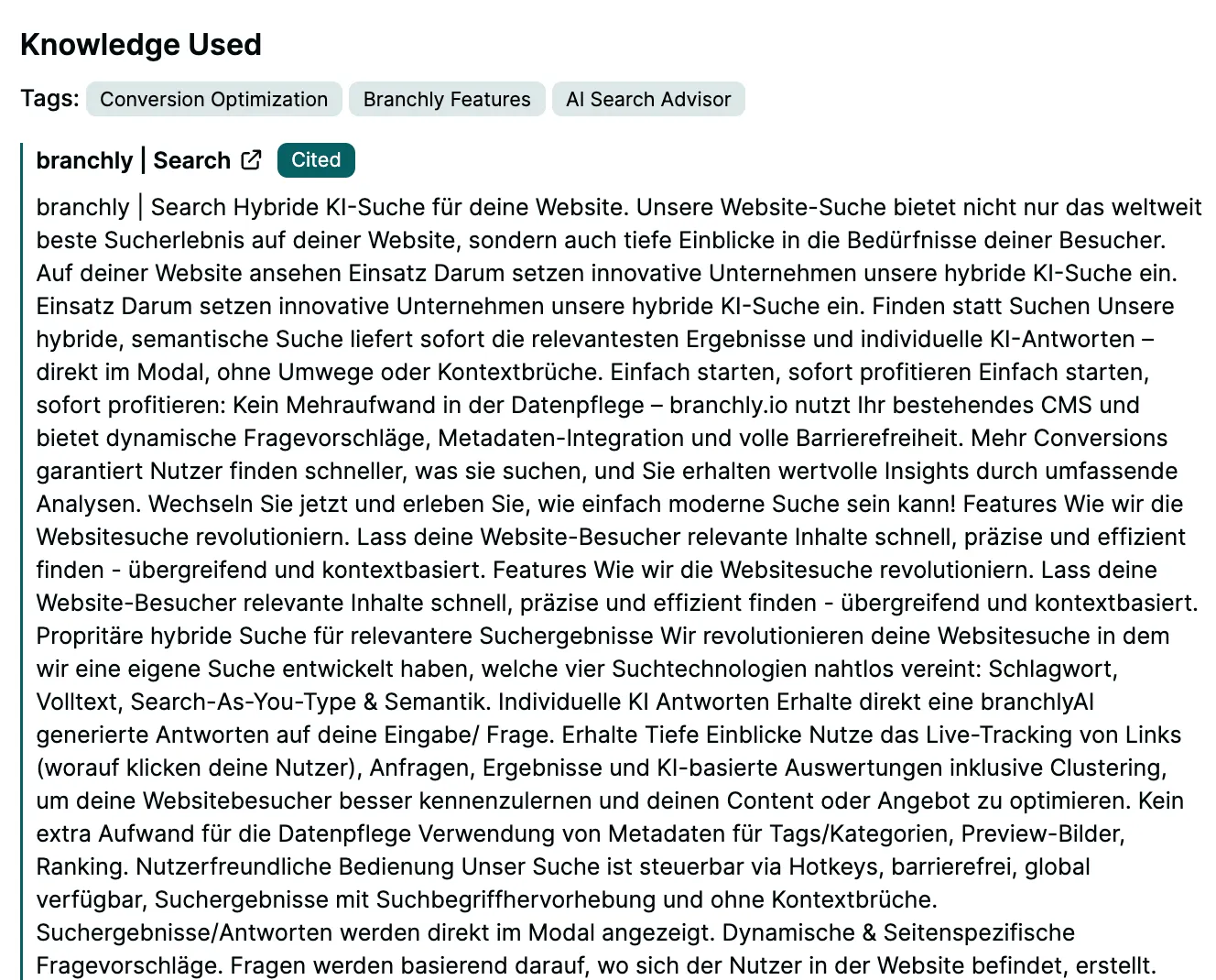 Verwendete Quellen & Zitate