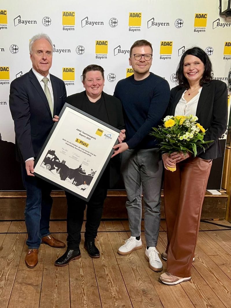 Tourismus Regensburg mit branchly — ADAC Tourismuspreis Bayern